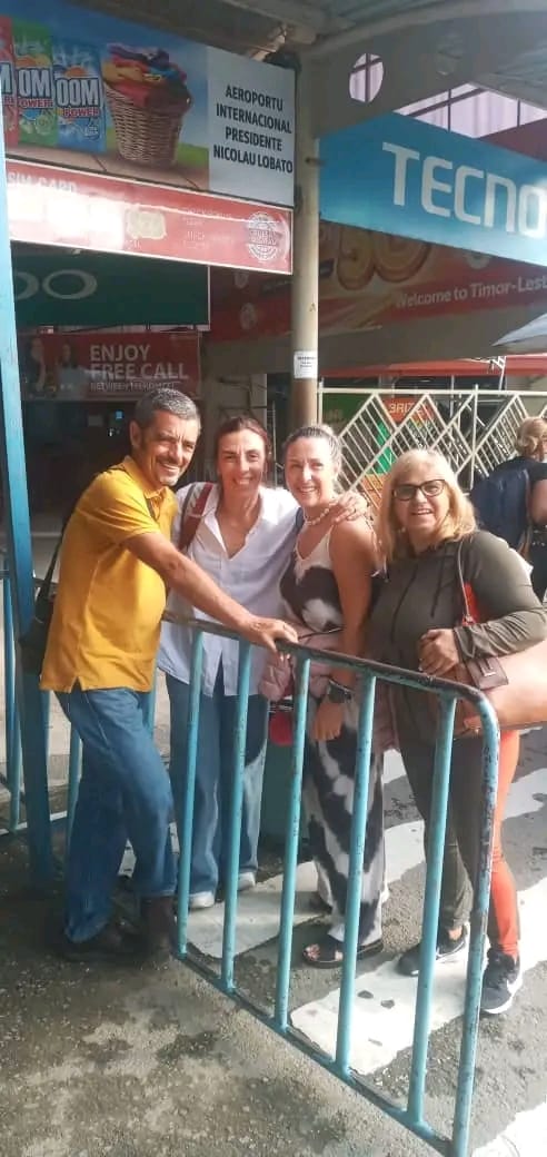 Projeto CAFE | Despedida dos Professores Portugueses no Aeroporto Internacional Nicolau Lobato